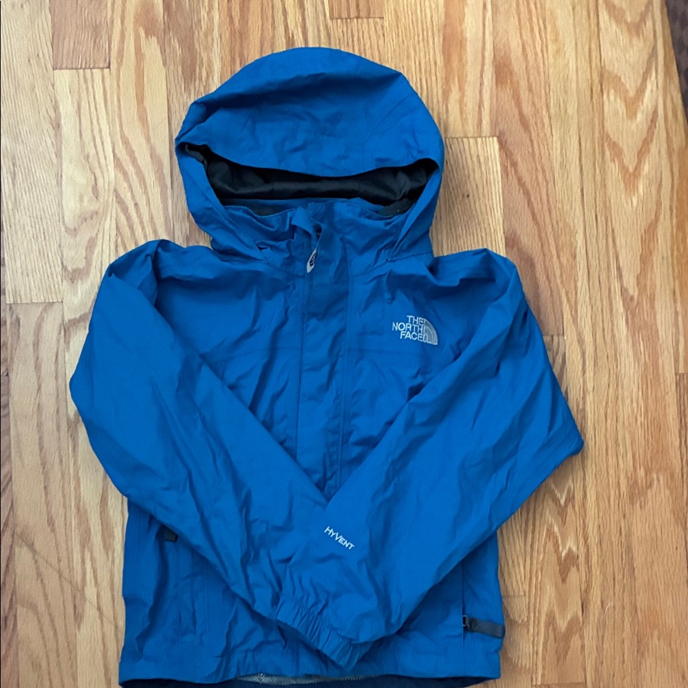 The North Face Kids Hyvent Vibrant Blue Raincoat